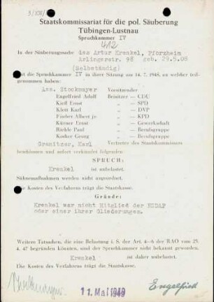 Krenkel, Artur