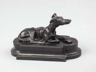 Ruhender Hund