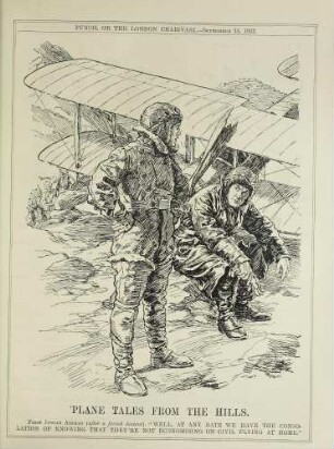 Plane tales from the hills.