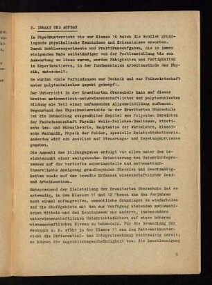 2. Inhalt und Aufbau