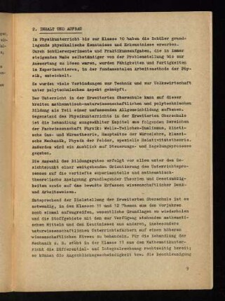 2. Inhalt und Aufbau