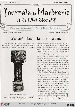 Nr. 50 (16. Novembre 1905)
