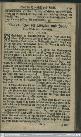 XXXVI. Von der Ewigkeit und Hölle
