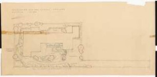 Garten Räbiger: Lageplan mit Gartenplan 1:100