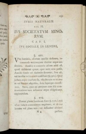 Cap. I. Ius sociale in genere.