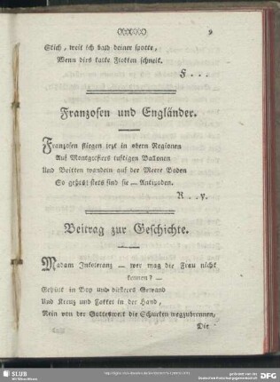 Beitrag zur Geschichte