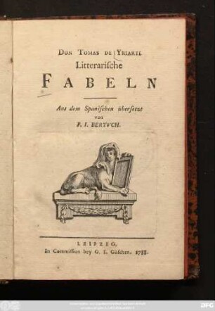 Don Tomas De Yriarte Litterarische Fabeln
