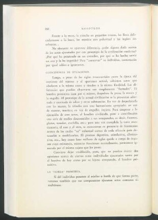 La "horda" primitiva