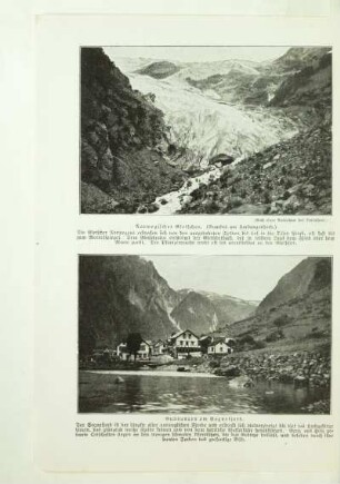 Norwegischer Gletscher