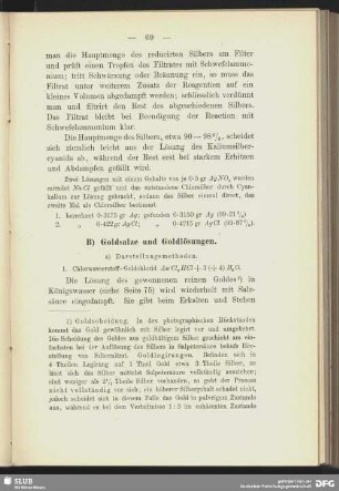 1. Chlorwasserstoff- Goldchlorid