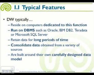 Data Warehousing and Data Mining Techniques - Introduction (28.10.2010)