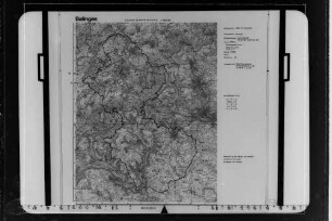 Balingen (Forstbezirksnr. 442): Bildflugnr. 020 Flugstreifen 9-26, Westalb 66, Bildflugcode 442020010, Maßstab 1:10000
