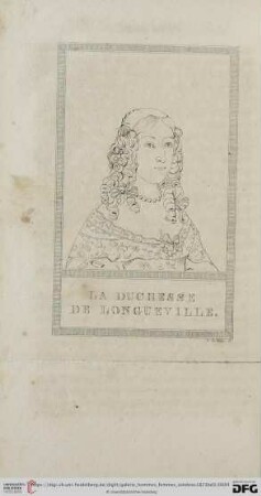 La Duchesse de Longueville