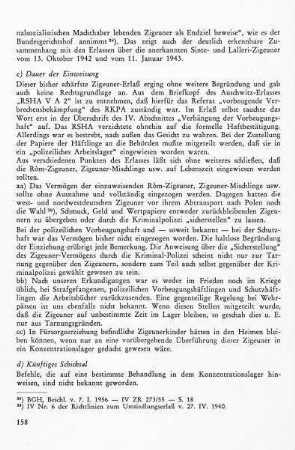 d) Künftiges Schicksal