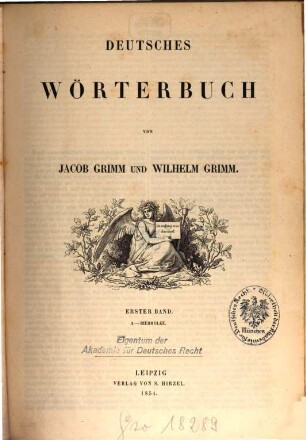 Deutsches Wörterbuch, 1. A - Biermolke
