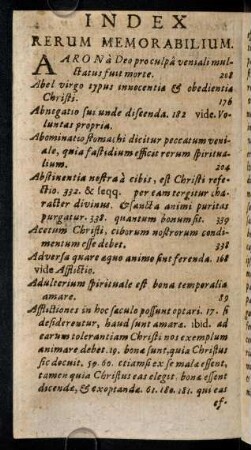 Index rerum memorabilium