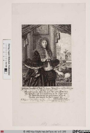 Bildnis Johann Leonhard Beil d. J.