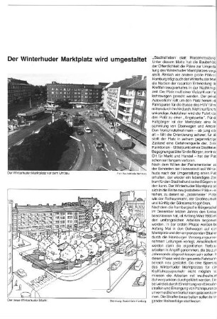 Der Winterhuder Marktplatz wird umgestaltet