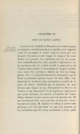 Chapitre VI. Mort de Francis Garnier