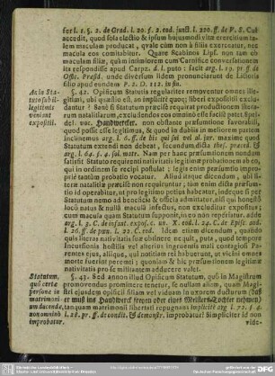 §. 42. An in Statuto sub illegitimis veniant expositii