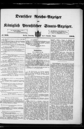 Deutscher Reichsanzeiger und Preußischer Staatsanzeiger