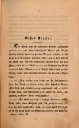 Der Prinz von Viana : Historischer Roman von Amalie Schoppe, geb. Weise. 2