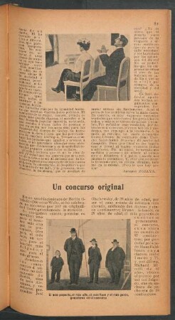 Un concurso original