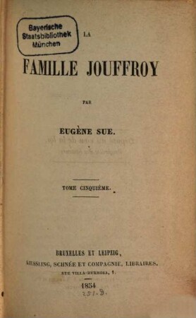 La famille Jouffroy. 5