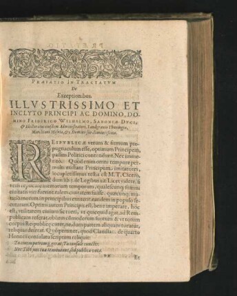 Tractatus De Exceptionibus.