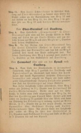 Von Ober-Giersdorf nach Saalberg
