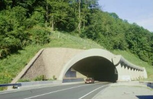 Barbarossatunnel, Westportal