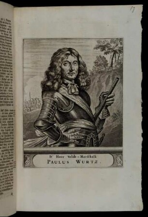 D' Heer Veldt-Marschalk Paulus Wurtz.
