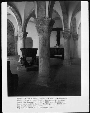 Dom Sankt Petri — Westkrypta