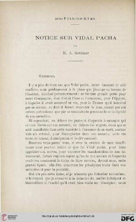 3.Ser. 2.1891: Notice sur Vidal Pacha