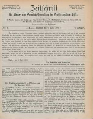 6. April 1881-29. März 1882 = No. 1-24