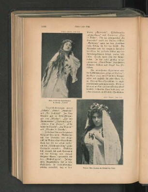 Mme. Baron als Klytaemnestra R. Strauß' "Elektra"