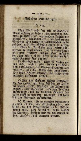 § 143. Besondere Verrichtungen.