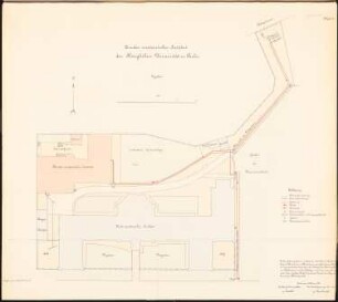 Anatomie an der Charité, Berlin Zweites anatomisches Institut: Lageplan 1:250