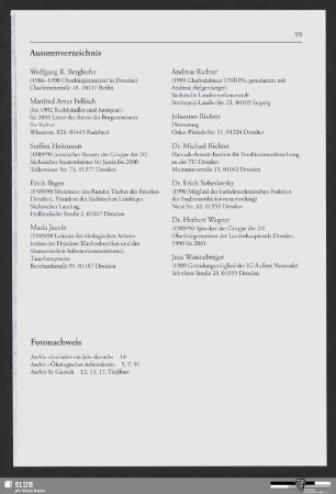 Autorenverzeichnis