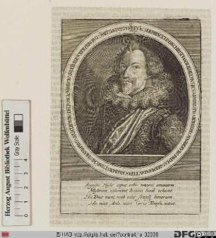 Bildnis Christian Wilhelm, Markgraf von Brandenburg