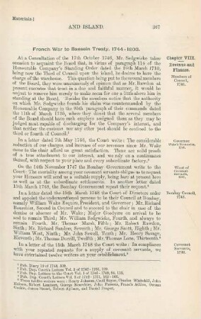 [Section III.] French War to Bassein Treaty, 1744-1803