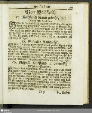 Von Kalbfleisch