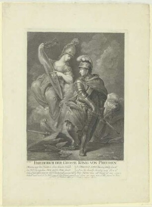 Bildnis des König Friedrich II. von Preußen als Perseus