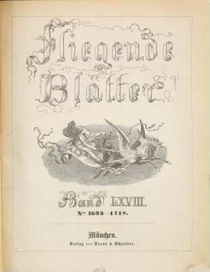 Fliegende Blätter. 68 = Nr. 1693 - 1718. 1878