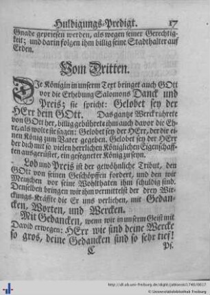 Vom Dritten.