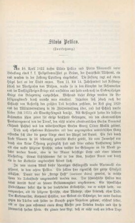 185-201 Silvio Pellico : Fortsetzung