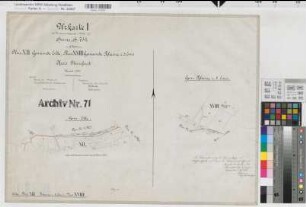 Elte (Rheine), Rheine r.d.Ems (Rheine), Zusammenlegung Heine, Urkarte I Elte Flur 12; Rheine r.d.Ems Flur 18
