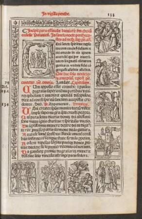 Incipit pars estivalis breviarii secundum chorum ecclesie Pataviensis.