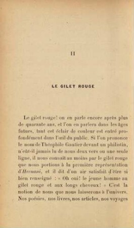 II Le gilet rouge