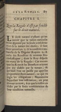 Chapitre I. - Chapitre VI.